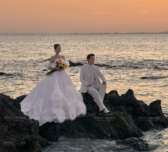 厦门十佳婚纱摄影拍出来