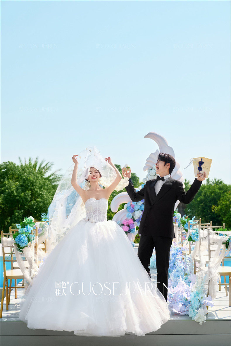 厦门婚纱摄影推荐目的地婚礼婚纱照