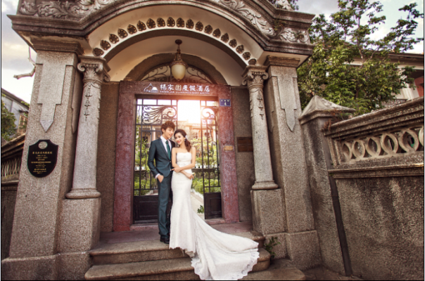 厦门拍婚纱照景色是很迷人的！