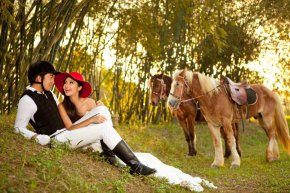 如何全方位更好地拍好高档端的外景婚纱照？