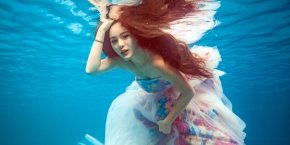 如何更好更完美地拍好一组水下婚纱照