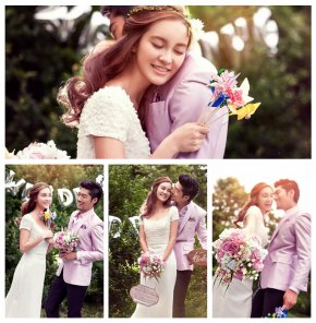   在厦门拍婚纱照色彩对婚纱及婚礼的重要性