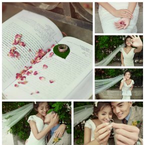 新型的婚纱照理念来自国色佳人的摄影师