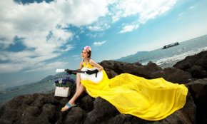  浪漫唯美幸福的婚纱照