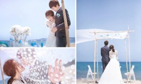 新娘彩色摄影妆容-厦门拍婚纱照