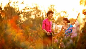 闭月羞花 沉鱼落雁妆-厦门拍婚纱照