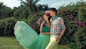 晒后修复：肌肤回归白嫩水灵-厦门拍婚纱照