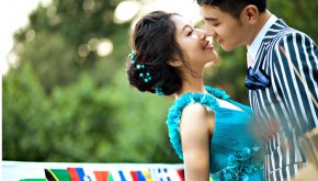 甜蜜的冰淇淋 赫本的风情-厦门婚纱摄影