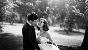 脸型选择耳环教新娘塑造完美-厦门婚纱摄影