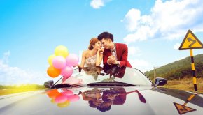 新娘编发打造唯美小清新-水下婚纱摄影