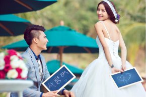 拍婚纱照前减肥小窍门