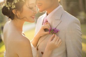 国色佳人主题婚纱