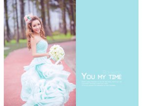 拍一套属于本人的独具特征的婚纱摄影