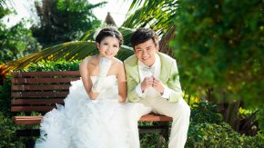 回忆留痕的民国风婚纱拍照