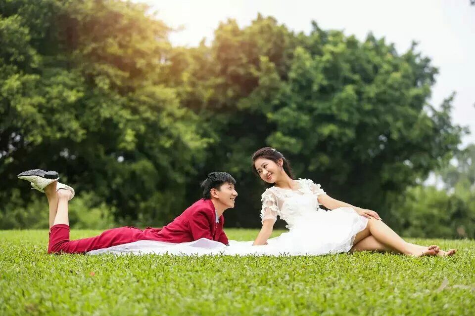 婚纱照客片欣赏