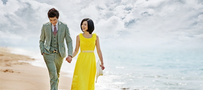 水下婚纱照照片海边婚纱照