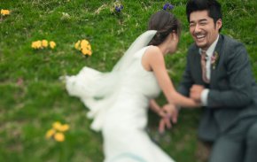 如何拍出漂亮风景的婚纱照