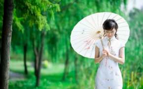 旗袍婚纱照怎样拍会更具有传统的艺术美