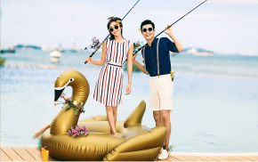 怎样拍好外景婚纱照新人的姿势也是很重要