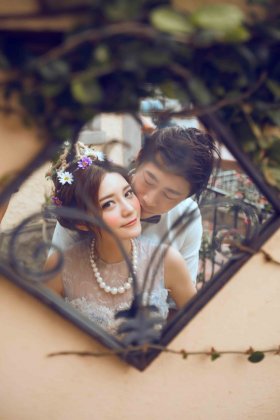 时尚婚纱照姿势推荐 厦门婚纱摄影教您拍出完美