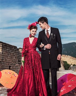 拍婚纱照技巧分享 花小钱也能拍出大片范