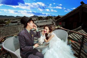 摆脱土肥圆 微胖女孩变女神的婚纱照攻略