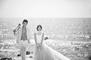 喜欢漂漂亮亮的婚纱照就要学会摆姿势喔！