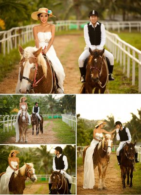 拍婚纱照时新娘手链款式盘点和手链的选购技巧