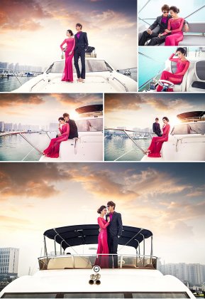 厦门前十名婚纱摄影营造婚纱照的梦幻美景