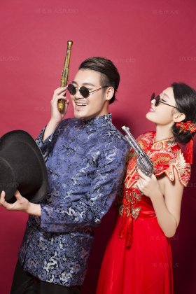 厦门前十名婚纱摄影之传统的中式新娘妆的类型