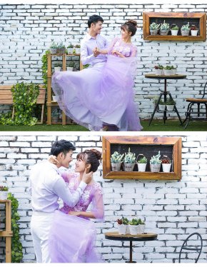 厦门前十名婚纱摄影用最美婚纱照姿势拒绝木讷