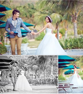 厦门拍婚纱价格之如何进行海景婚纱摄影更省钱