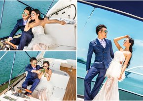  厦门哪家婚纱摄影最好如何让海景婚纱更完美