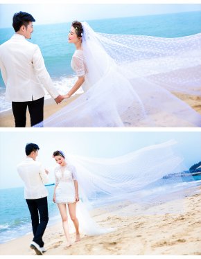 欧式婚纱展现绝对高贵品味 厦门专业婚纱摄影