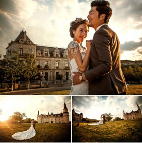 厦门婚纱照复古婚纱妆怎么化好看