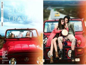 去厦门婚纱摄影拍摄一套天然的海景婚纱照