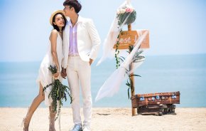 在厦门拍摄外景婚纱照的时候怎么体现的完美