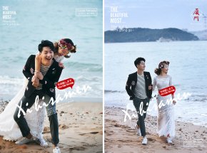  厦门有名气的婚纱摄影草坪婚礼策划之如何防雨