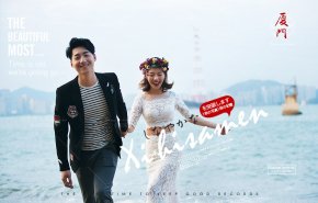 厦门婚纱摄影排行榜把最真挚的爱情呈现出来
