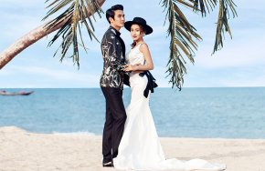 拍婚纱照的姿势与表情关系到婚纱照唯美画面