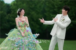 厦门草坪婚纱照｜藏在山野绿意里的松弛浪漫，